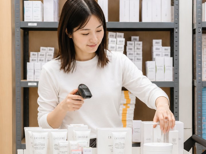 化粧品通販のピッキング